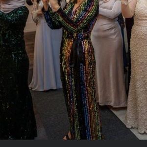 Beautiful sequin gown